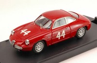 Alfa Romeo Giulietta Sz #44 Retired Targa Florio 1960 Kim Pedretti 1:43 Modell