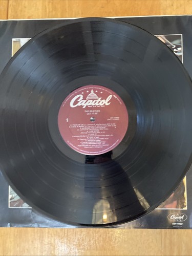 The Beatles Let It Be US Vinyl LP Capitol Records Purple Label Pressing - 第 14/22 張圖片