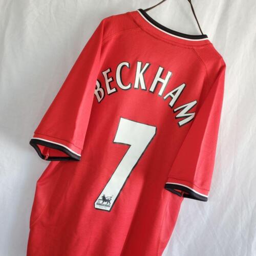 Umbro Beckham manchester united wear short sleeve uniform - Picture 1 of 10