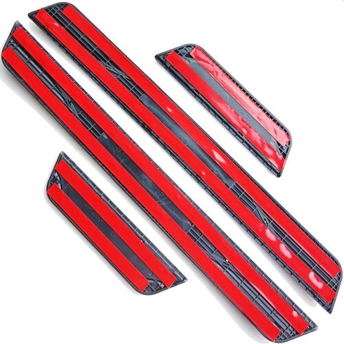Accesorios para Renault ZOE E-TECH acero inoxidable cromo listones de entrada listones protectores - Imagen 7 de 8