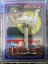 2024 Topps Chrome -  Purple Refractor #RA-KF Kody Funderburk 203/250