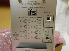 GE VR7820-2DRDT-R3 8 Chanel Digital Video Receiver Module New Surplus