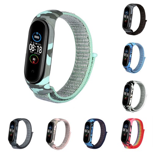 Cinturino In Nylon Traspirante Per Cinturino Di Ricambio Mi Band 3/4/5 Usa ▼