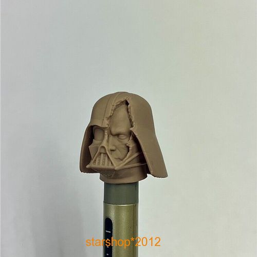 1/4 Darth Vader Anakin Skywalker Head Sculpt Fit 18"Male Action Figure Doll Body - Picture 5 of 6