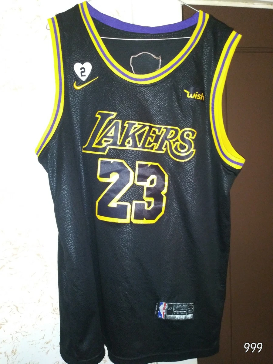 Lebron James Black Mamba Nike Swingman Jersey 