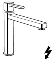 Kludi Zenta SpüLtisch- Einhebelmischer Armatur 389790575 Niederdruck Chrom