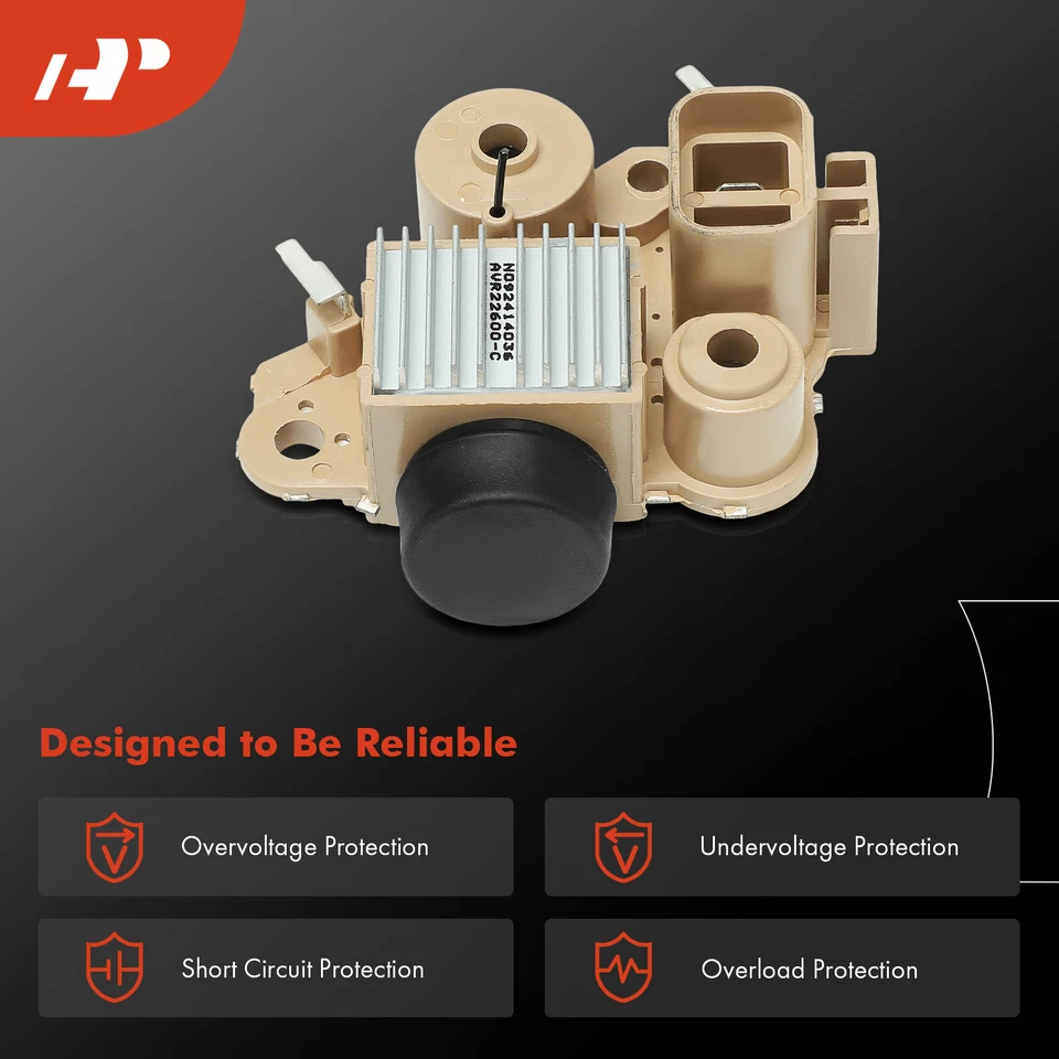 Regulador de tensão alternador A-Premium 14V para Hyundai Elantra 2000-2006 Accent - Imagem 4 de 4