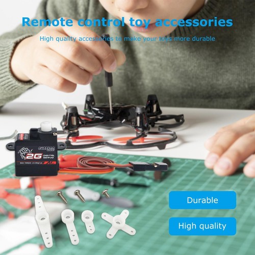 Modèles d\'avion RC 2g, engrenages en plastique, kits micro numériques basse ten - Imagen 2 de 12