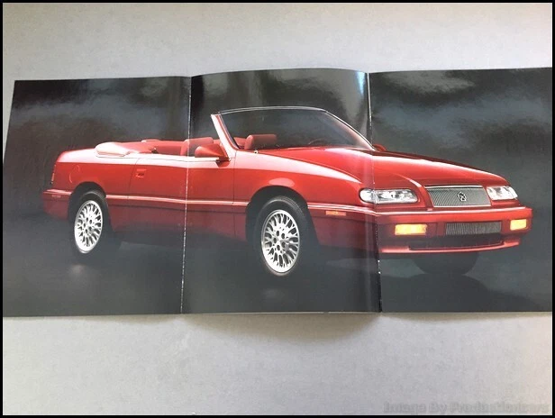 1994 Chrysler LeBaron GTC Convertible 24-page Vintage Car Sales Brochure Catalog Foto 4 de 4