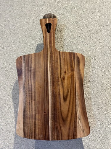 Holz Harz Wurstwaren Käsebrett Meer Strand Thema Schneidebrett mit Griff - Bild 4 von 4