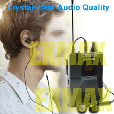 EXMAX EXMAX EX-938 Wireless TourGuide System for Exhibition 1T10R+Silver Storage - Picture 14 of 17