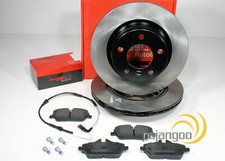 Metzger beschichtete Bremsscheiben 330 mm Bremsbeläge hinten für BMW X4 [F26]