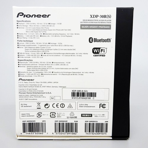 Pioneer XDP-30R Silver Portable High-Resolution Digital Audio Player Tested - Picture 15 of 19