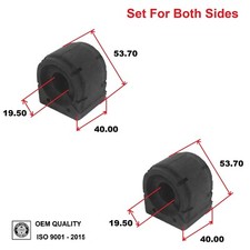 Stabilizer Bar Bushing Set Rear For Mazda CX-3 2016-2017 3 2014-2018 6 2014-2017