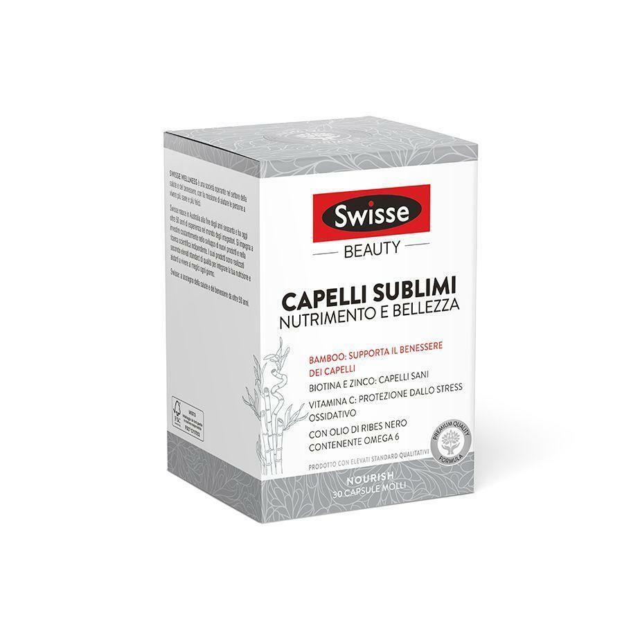 SWISSE Beauty - Capelli Sublimi 30 capsule - Nutrimento e Bellezza