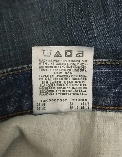Wranglers Jeans Co Mens Size 36 x 32 (31) Denim Jean Pant Relaxed Boot 98H2WEO - Picture 8 of 8