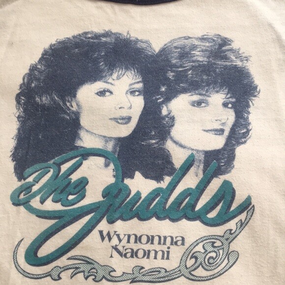90s Retro The Judds Band Unisex White Short Sleeve Vintage T-Shirt