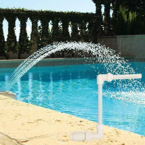Swimming Pool Waterfall Fountain Above Ground Pool Fountain Water Feature Spray - Picture 9 of 11