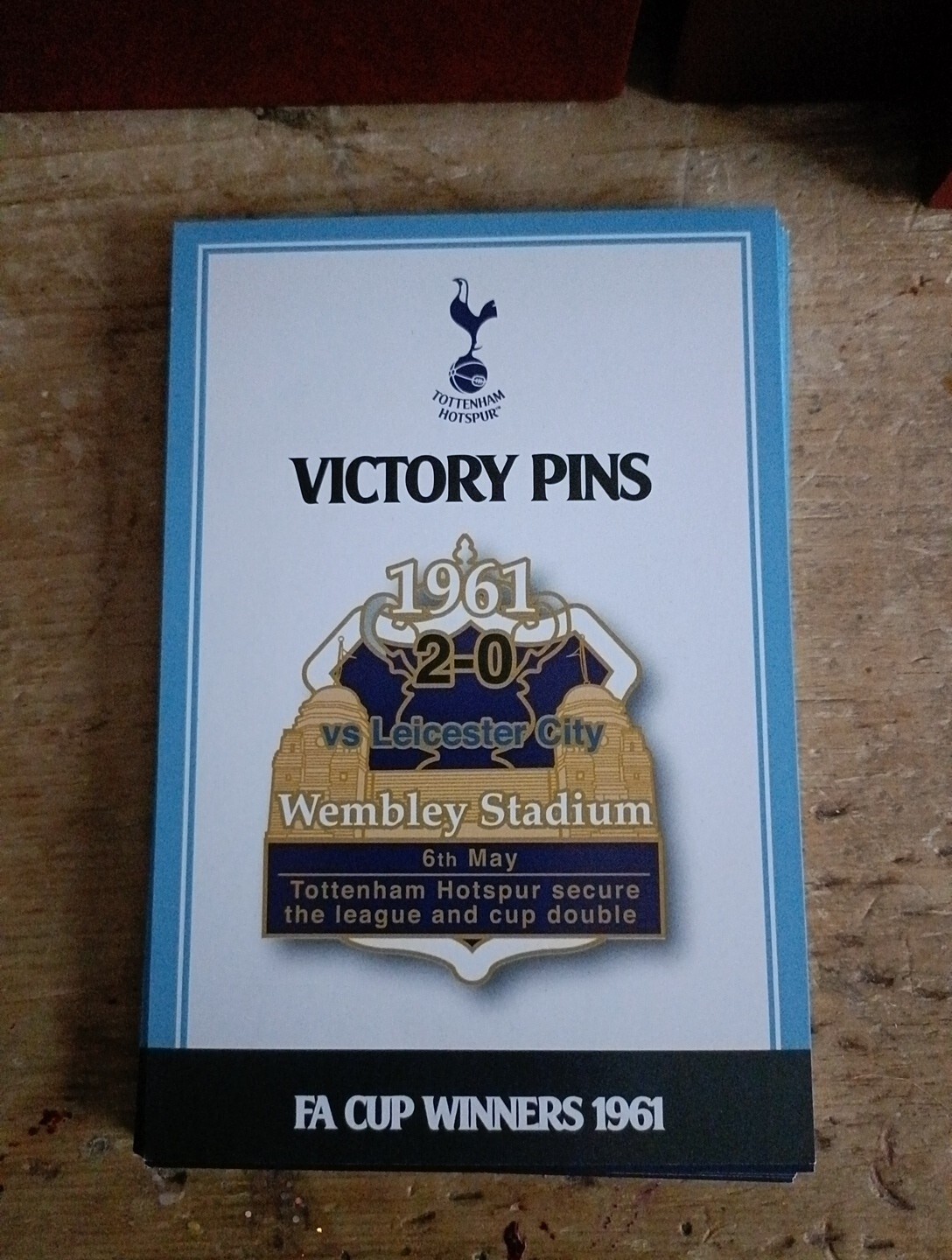 Rare Tottenham Hotspur Danbury Mint Victory Pin Badge Set Of 24 In