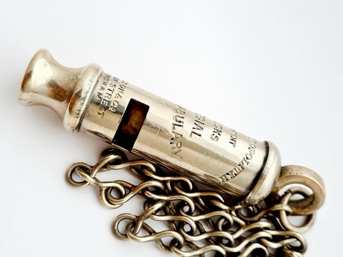 J.Hudson 244 barr Street metropolitan bucks special constabulary police whistle - Picture 3 of 6