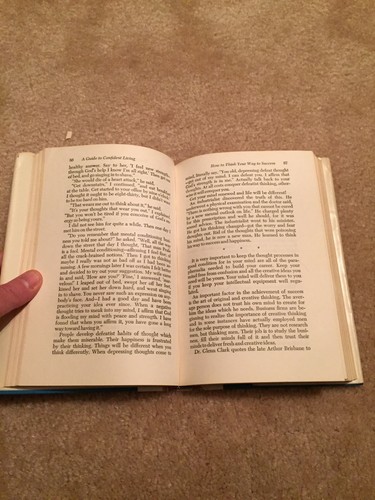 A GUIDE TO CONFIDENT LIVING By Norman Vincent Peale; Hard w D/J; Guideposts Ed. - Picture 9 of 12