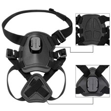 For Go Pro HD Camera Adjustable dogs Pets Harness Back & Chest Belt Mount Kits