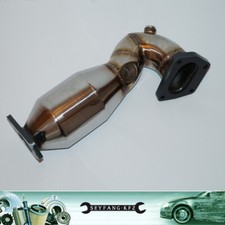 76mm Acciaio Downpipe + 200 Celle Catalizzatore Metallico Fiat 500 595 Abarth