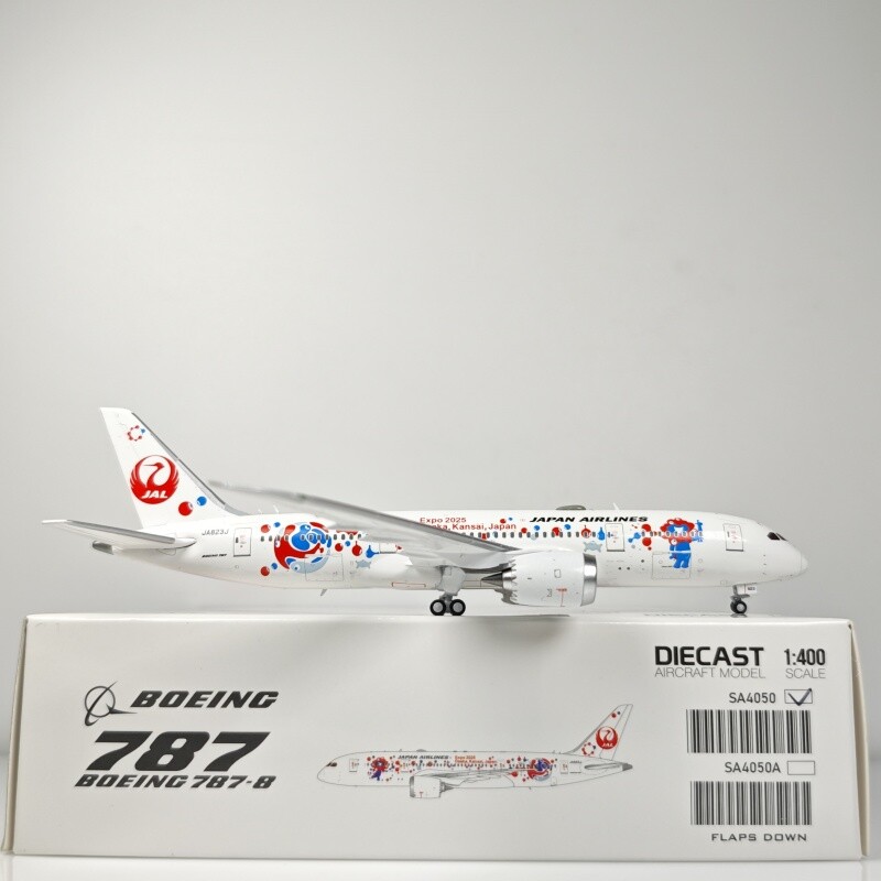 1:400 JC Wings Japan Airlines Boeing 787-8 Airplane Diecast