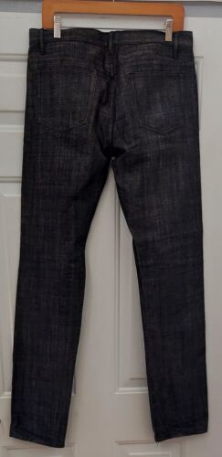 A.P.C. PETIT STANDARD JEAN DROIT ETROIT GRAY SLIM STRAIGHT JEANS SIZE 32 X 35 - Picture 3 of 8