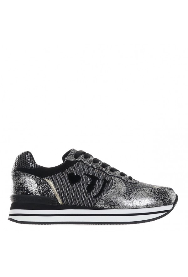 zapatillas zapatillas zapatillas Trussardi Jeans mujer Running Canvas plata negro 1c2b9b zapatillas zapatillas zapatillas Trussardi Jeans mujer Running Canvas plata negro 1c2b9b