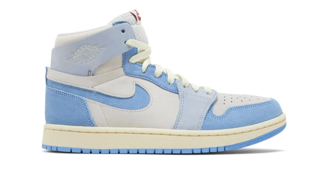 Size 7.5- Air Jordan 1 Zoom Comfort 2 High University Blue  display picture 1
