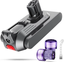 3500mAh 25.2V Replacement for Dyson V12 Battery, Replacement Battery Compatible