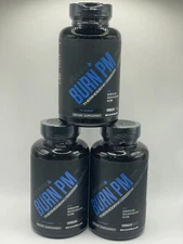 3 Pack BURN PM Sculptnation Thermogenic Natural Enhance Fat Burner weight Loss