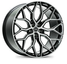 Vossen Hf-2 20x9 5x120 Et35 Flat Face 72.56 Brushed Gloss Black Wheel Vossen Hf-2 20x9 5x120 Et35 Flat Face 72.56 Brushed Gloss Black Wheel