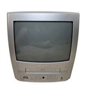 Magnavox 13 CRT TV VCR Combo MC132EMG17 TV Works VCR Non Working As IS READ