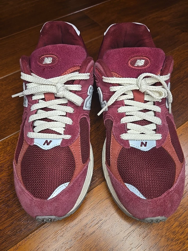 New Balance 2002R Suede Pack - Garnet Deep Earth Red Men's Size 10.5 Mint Condit - Image 2 of 4
