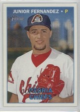 2016 Topps Heritage Minor League Edition Junior Fernandez #93 1c9