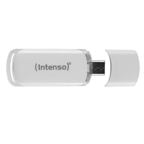 Intenso Bianco Flash Line Chiavetta Usb 128 Gb Usb-C® - Immagine 2