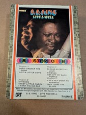 B.b. King - Live And Well 8-track Tape - Bluesway 851-6031 - Vintage 1969 Blues B.b. King - Live And Well 8-track Tape - Bluesway 851-6031 - Vintage 1969 Blues