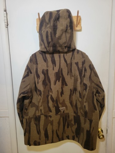 Columbia PHG Gallatin Range Men's Wool Camo Hooded Jacket Medium - Picture 2 of 17