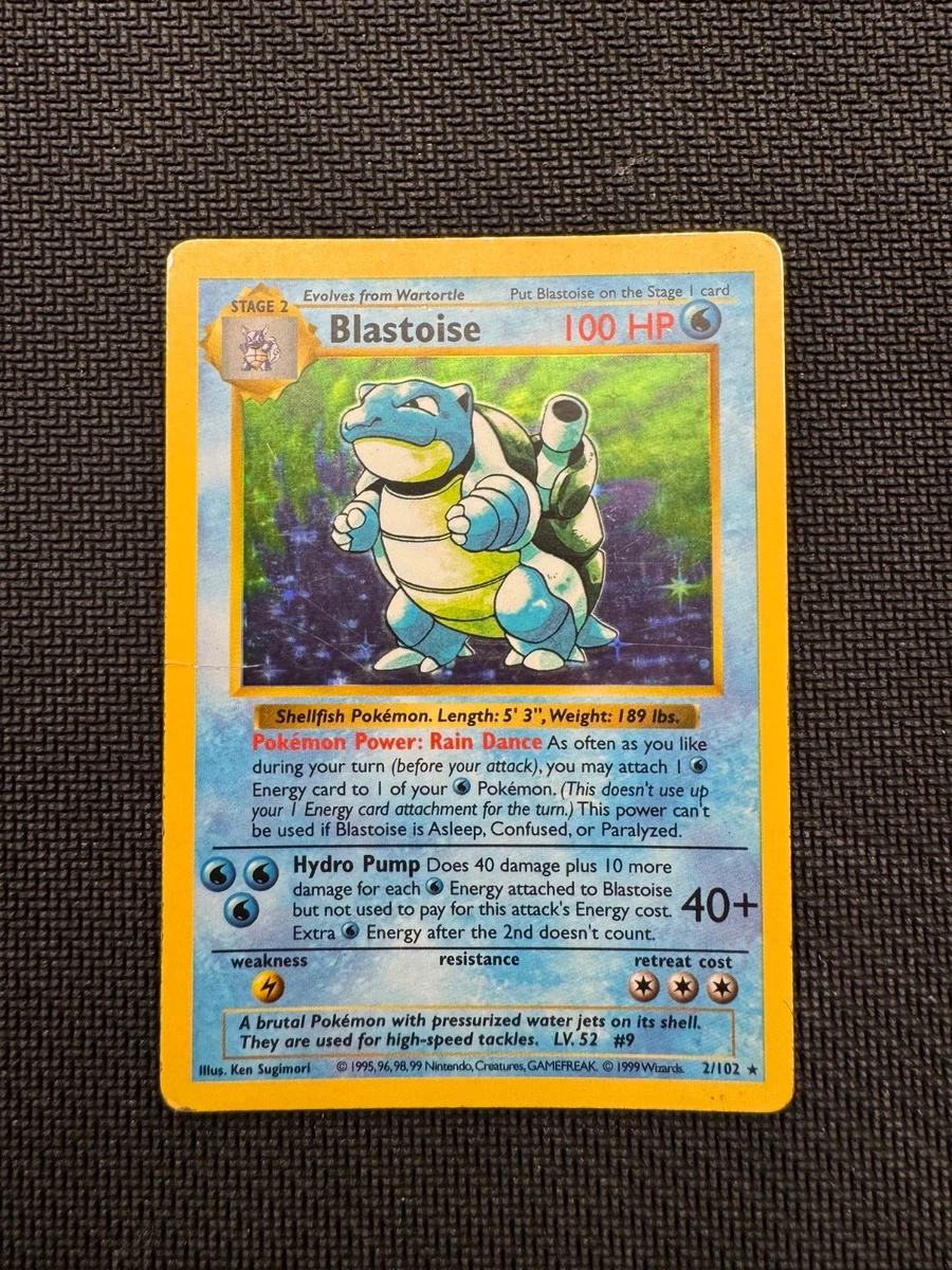 Shadowless Blastoise Individual Cards for sale - eBay