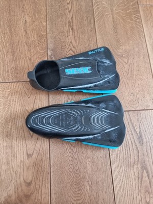Seac Unisex Shuttle Schwimmflossen aus 100% Silikon, kurz Gr.42-43