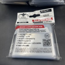 ultimate guard supreme oversize card sleeves Ultimate Guard Supreme Oversized Black Card Sleeves 40 Count