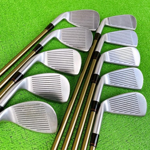 HONMA LB-606 4-Star Iron Set 10pcs 3-11-S Carbon Flex R-1 - Picture 3 of 10