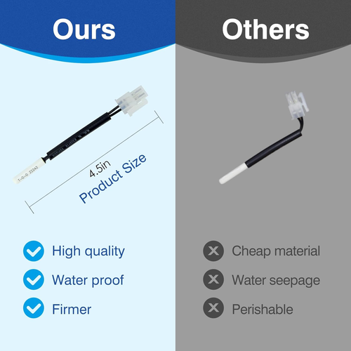 WPW10384183 W10384183 Refrigerator Thermistor Parts Compatible with Whirlpool Ke - Picture 4 of 12