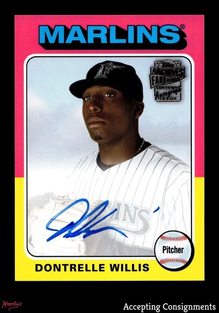 Dontrelle Willis trading card