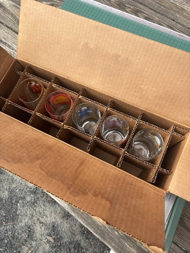 1979 Vintage Burger King Collectors Series Glasses Set 5 In Original Box Rare - Picture 17 of 17