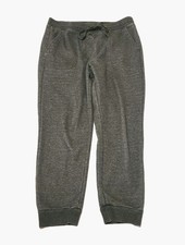 Women's Sweatpants Joggers, Drawstring, Pockets, Gray Size L
