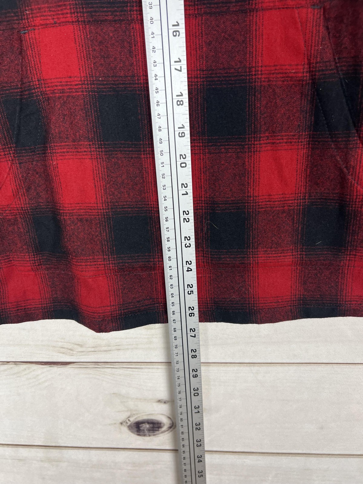 Pendleton Jacket Womens Medium Red Black Buffalo … - image 5