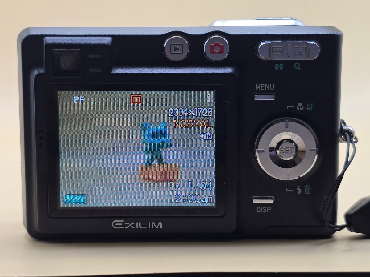 Casio EXILIM ZOOM EX-Z40 4.0MP Digital Camera - Silver (EXZ40S